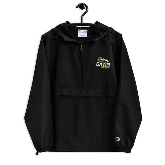 Gavin Ropchan Embroidered Champion Packable Jacket