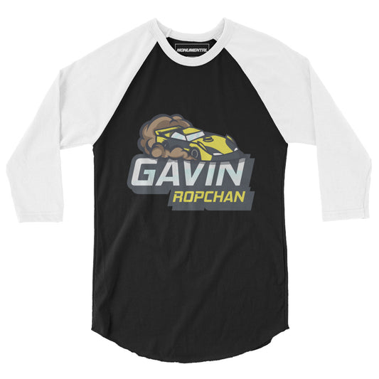 Gavin Ropchan 3/4 sleeve raglan shirt